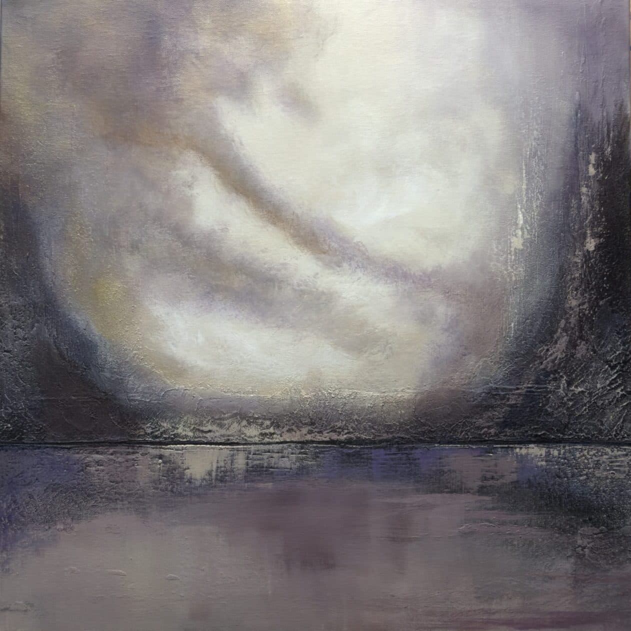 Surrender XI, painting by Elham Kamali