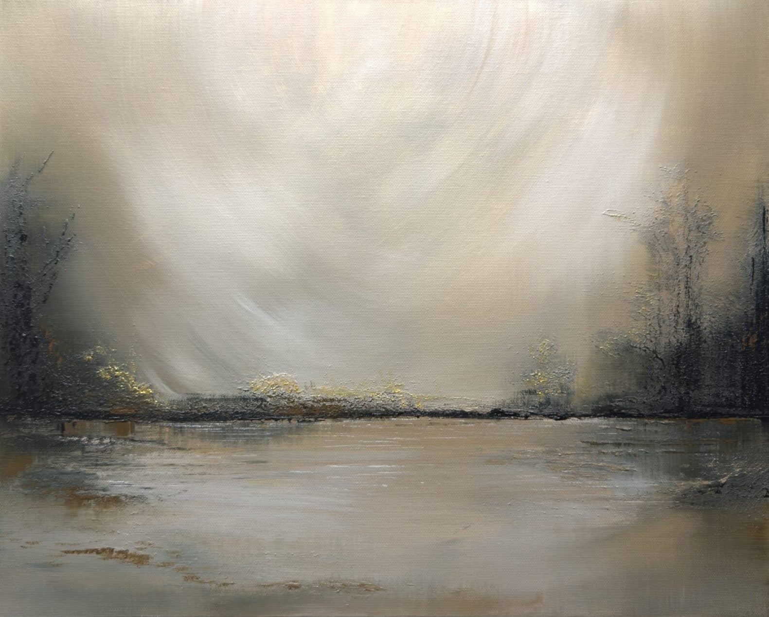 Surrender XIII, painting by Elham Kamali