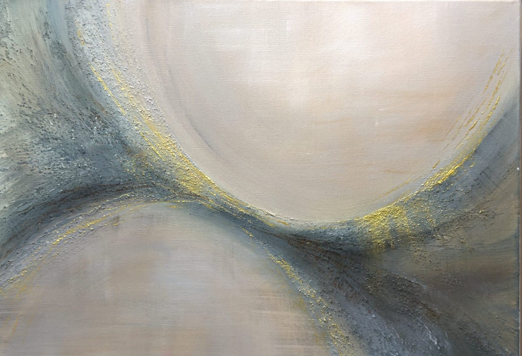 Surrender XV, painting by Elham Kamali