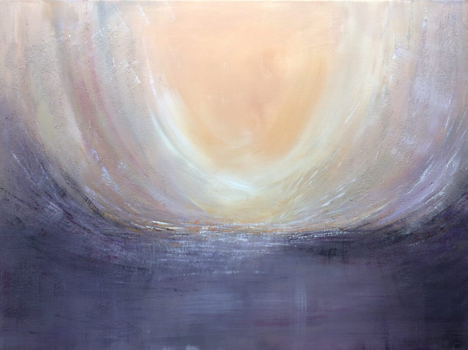 Surrender XVI, painting by Elham Kamali